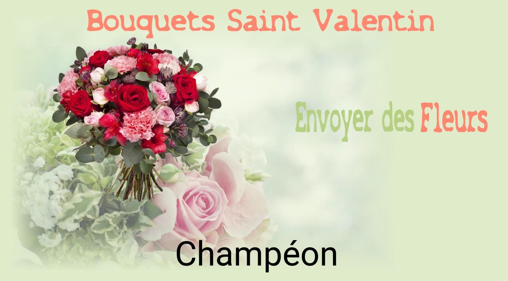 Roses de Saint-Valentin livrées à Champéon
